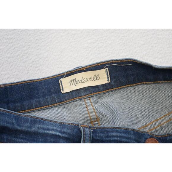 Madewell 10" High Rise Skinny Jeans Stretch Button Fly Denim Womens Sz 27 x 29 - Picture 6 of 9